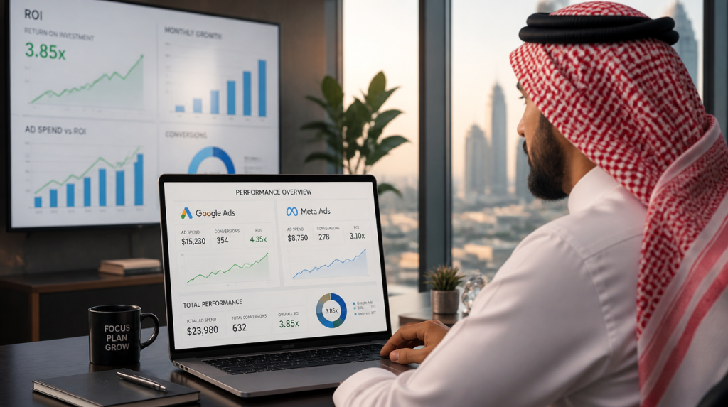 Performance marketing ROI Egypt GCC